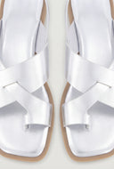 Cross Strap Ankle Sandals
