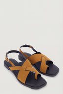 Cross Strap Ankle Sandals