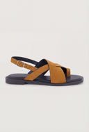 Cross Strap Ankle Sandals