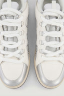 Cleo Chevron Detail Rope Lace-Up Sneakers