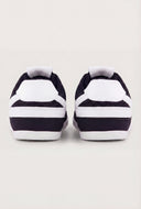 Contrast Lace-Up Sneakers