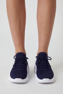 Textured Knit Bubble Sole Sneakers