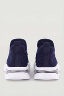 Textured Knit Bubble Sole Sneakers