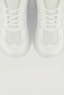 Lace Up Platform Athletic Sneakers
