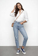 Platform Lace-Up Canvas Sneakers