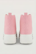 Andie Platform Cap Toe High Top Sneakers