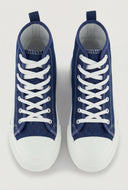 Andie Platform Cap Toe High Top Sneakers