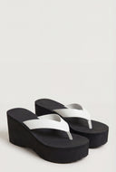 Amani Platform Wedge Thong Sandals