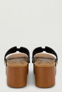 Hayden Band Platform Slide Sandals