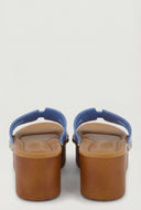 Hayden Band Platform Slide Sandals