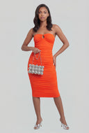 Metallic Capsule Clutch