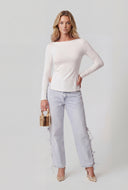 Metallic Cylinder Top Handle Clutch