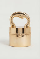 Metallic Cylinder Top Handle Clutch