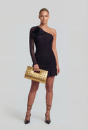 Metallic Woven Clutch