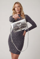Mini Flap Crossbody Satchel Bag