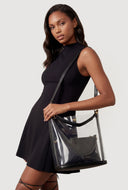 Clear Crossbody Tote Bag and Pouch Set