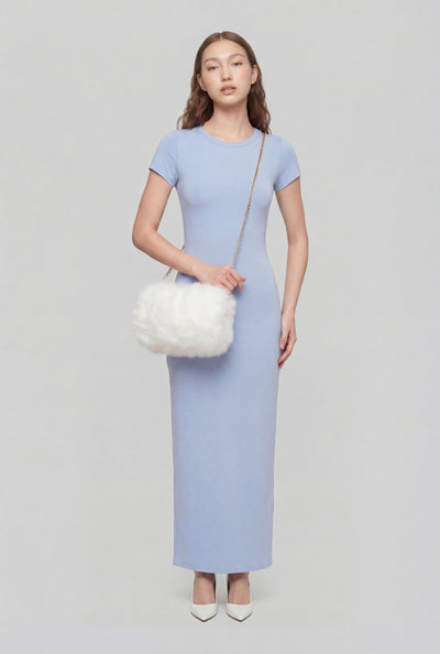 Fur Crossbody Muff Bag