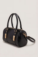 Push Lock Mini Barrel Bag