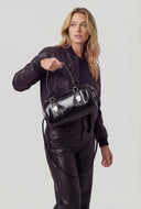 Push Lock Mini Barrel Bag
