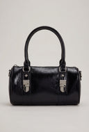 Push Lock Mini Barrel Bag