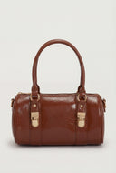 Push Lock Mini Barrel Bag