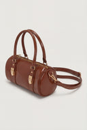 Push Lock Mini Barrel Bag
