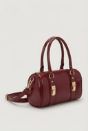 Push Lock Mini Barrel Bag