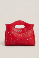 Bow Quilted Crossbody Bag