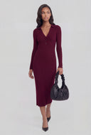 Ruched Top Handle Shoulder Bag