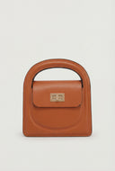 Chevron Strap Top Handle Crossbody Bag