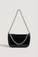 Jelly Chain Strap Convertible Shoulder Bag