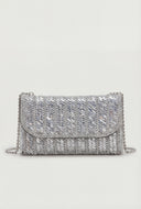 Glam Studded Mini Envelope Crossbody Bag