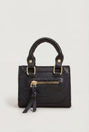 Mini Zip Top Handle Crossbody Bag