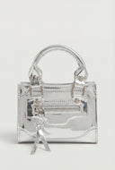 Mini Zip Top Handle Crossbody Bag