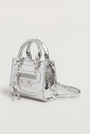 Mini Zip Top Handle Crossbody Bag