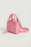 Mini Zip Top Handle Crossbody Bag