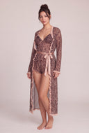 Jaguar Print Babydoll Set