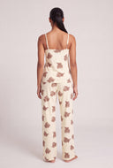 Glam Cow Print Pajama Pants Set