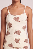 Glam Cow Print Pajama Pants Set