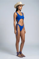 High Cut O Ring One Piece Swimsuit