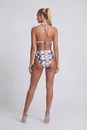 Cutout Mesh Insert One-Piece Swimsuit
