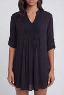 Crochet Insert Pullover Swim Cover Up
