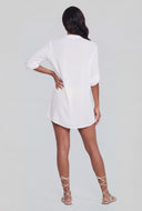 Crochet Insert Pullover Swim Cover Up