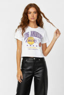 Cropped NBA Lakers Graphic Tee