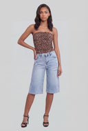 Leopard Print Tube Top