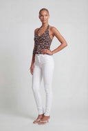Emerie Floral Halter Crop Top
