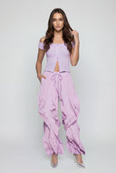 Slit Off The Shoulder Crop Top