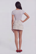 Zendaya Scoop Neck Curve Hugging Bodysuit