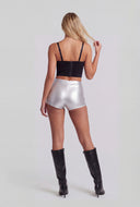 Sofia Glam Embellished Crop Bustier Top
