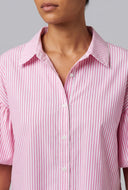 Lakelyn Bubble Sleeve Striped Shirt